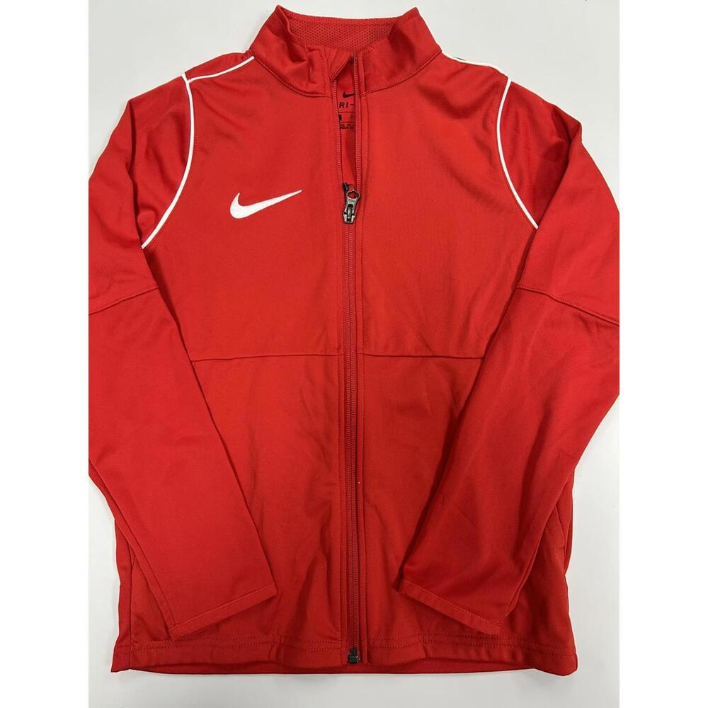Nike Red Full-Zip Athletic Jacket - Picture 2 of 4